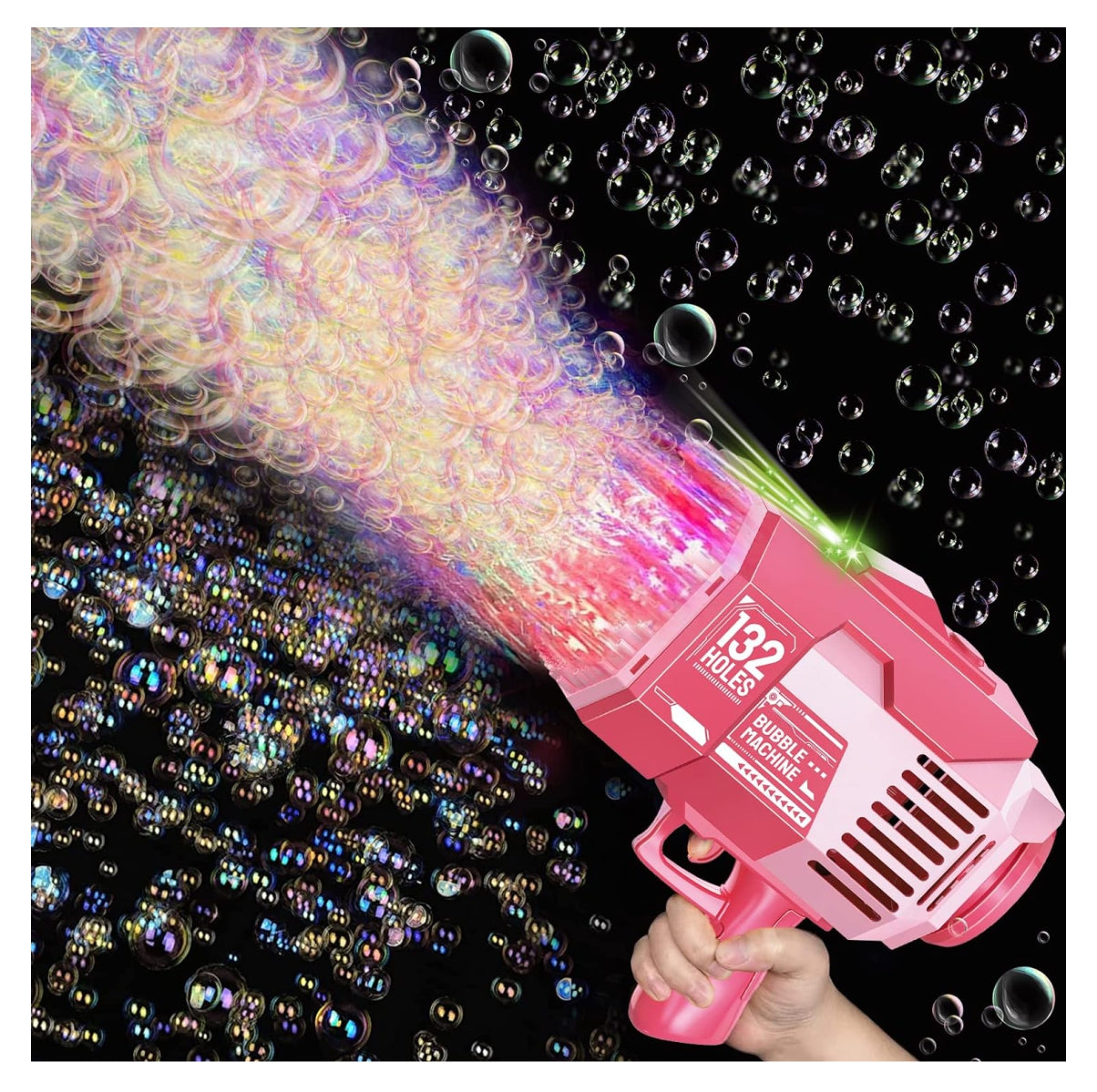 Pistola Burbujas 132 Agujeros Juguete