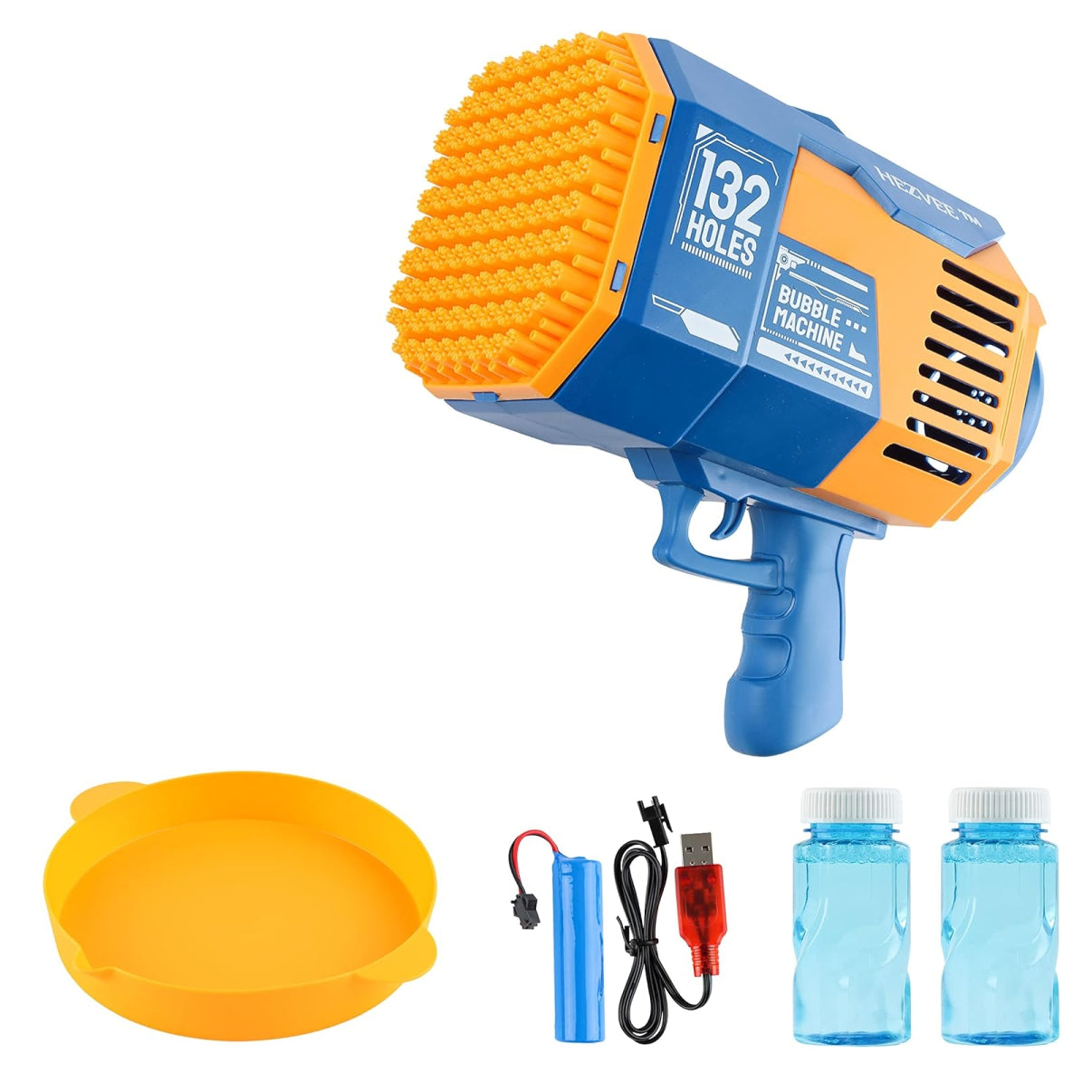 Pistola Burbujas 132 Agujeros Juguete